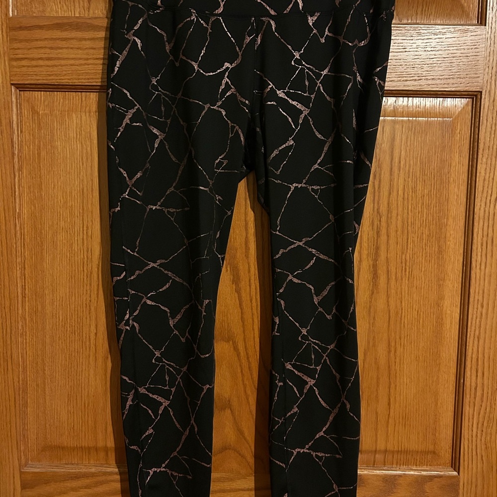 Avia Black and Pink Leggings